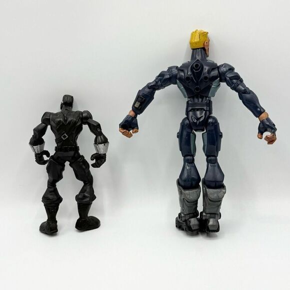 G.I. Joe Sigma Blue Paratrooper 8” / 6” Snake Eyes - lot of 2 - Picture 4 of 6